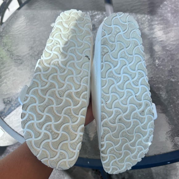 White Birkenstocks rubber sandals - Picture 8 of 8